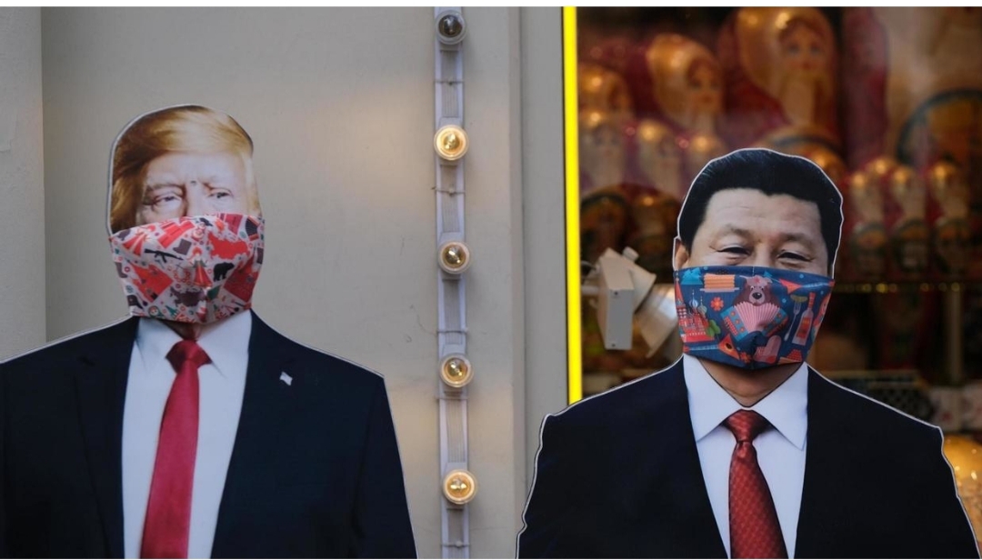 Donald Trump et Xi Jinping 