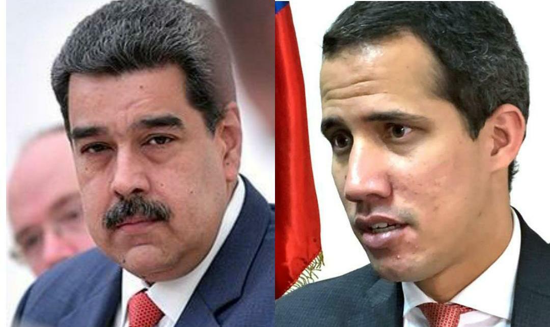 Nicolas Maduro et Juan Guaido 