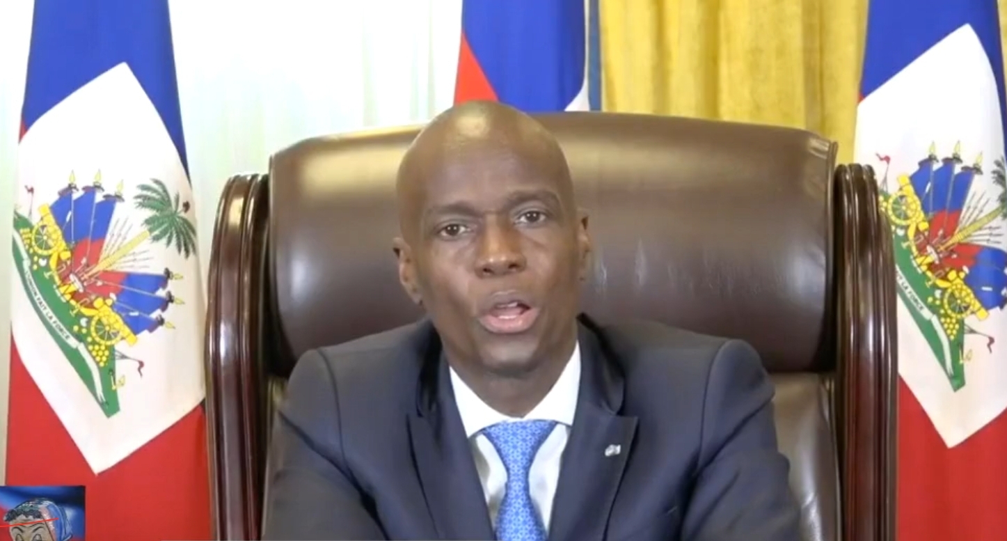 Jovenel Moïse, président d'Haïti