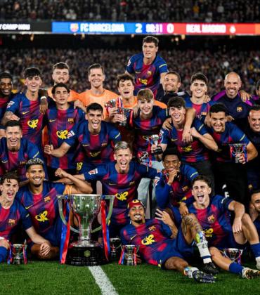 le Barça s’impose 2-0 face au Real Madrid et décroche le titre de champion d’Espagne