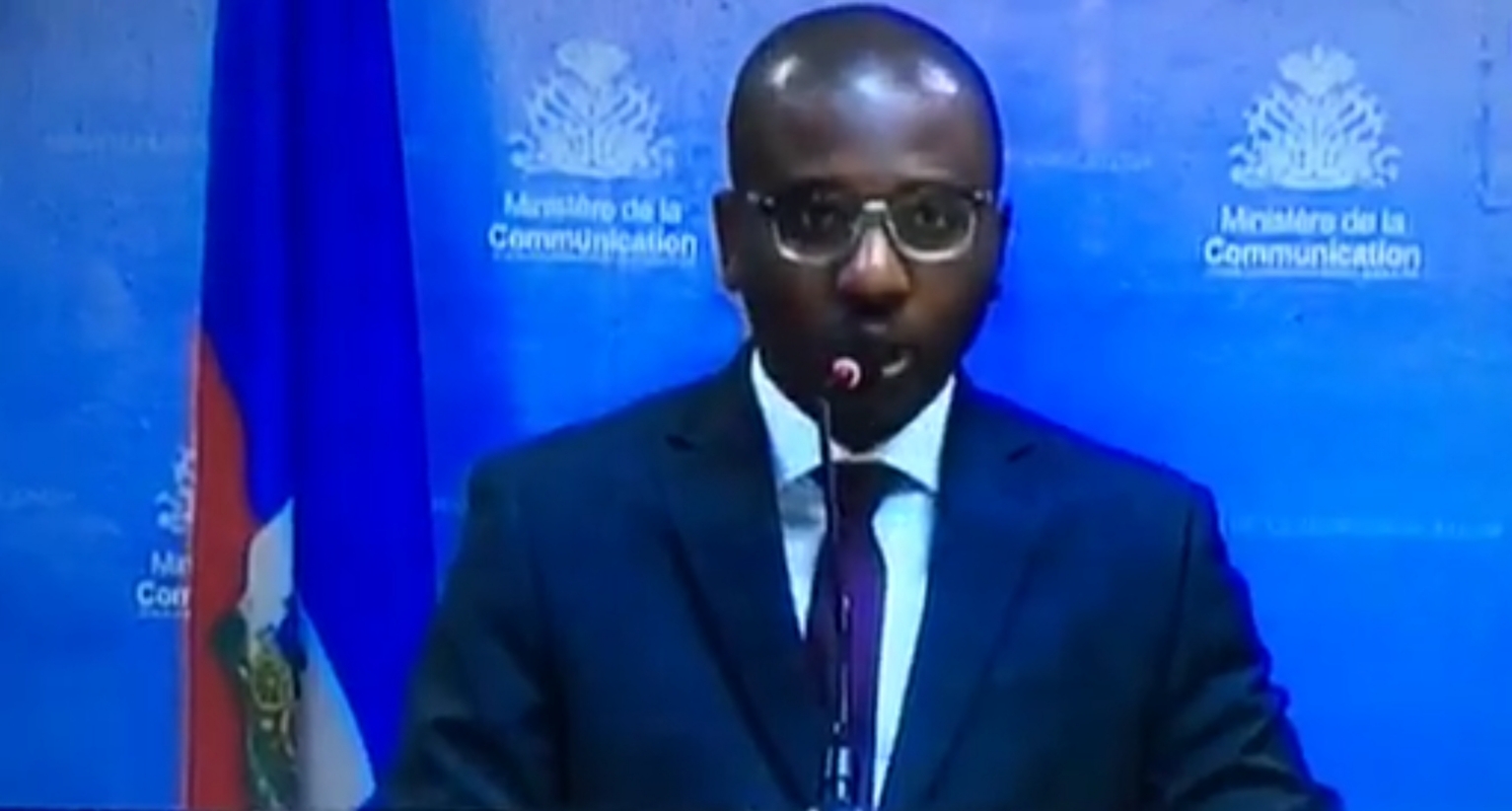 Dr Claude Joseph, Ministre des Aff Etrangères 