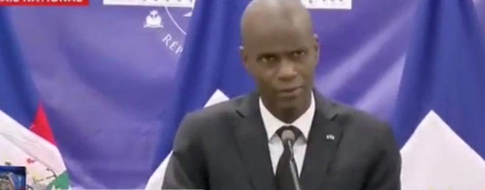 Jovenel Moise, président de la république 