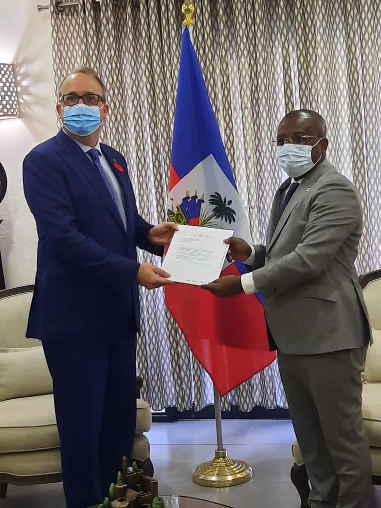 Haïti-Diplomatie: Sébastien Carrière, le nouvel ambassadeur du Canada en  Haïti | Gazette Haiti