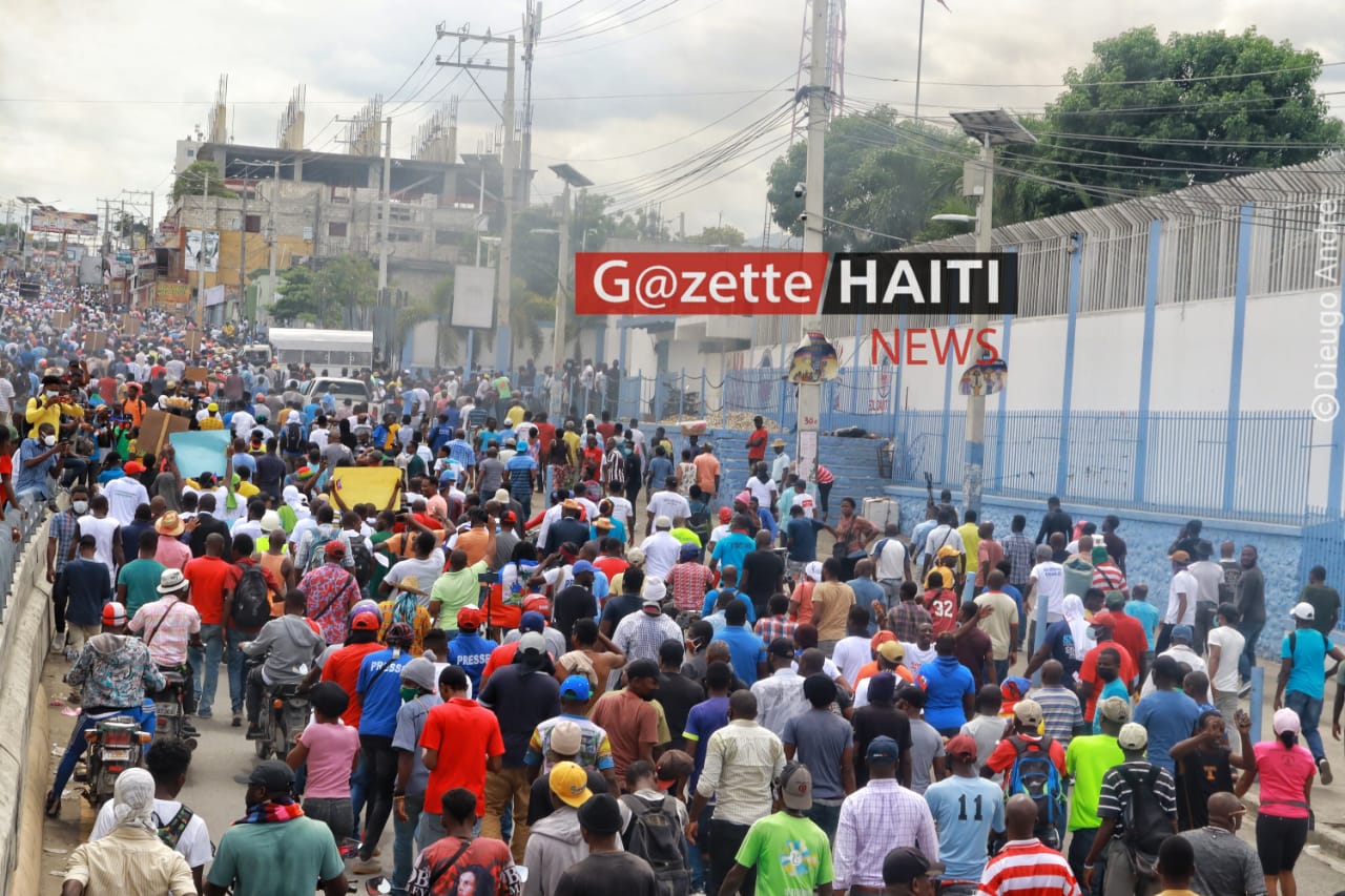 Credit: Dieugo Andre/Une vue de la foule à Delmas 