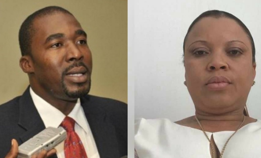 Ancien Député Arnel Belizaire et Magalie Habitant 
