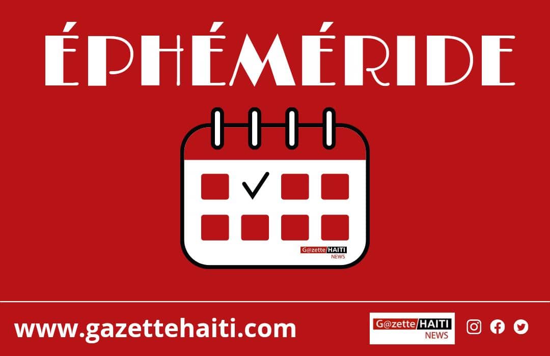 Ephemeride du jour 