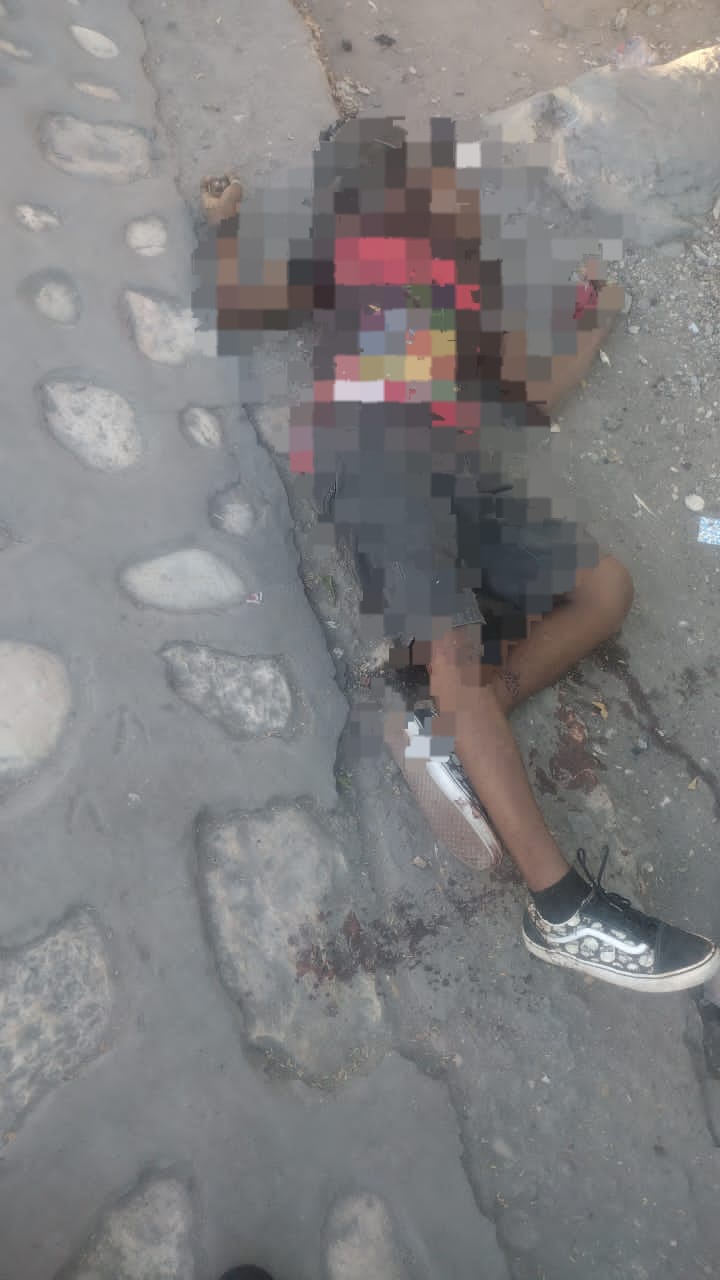 Un jeune homme gîsant dans son sang à l'Estère