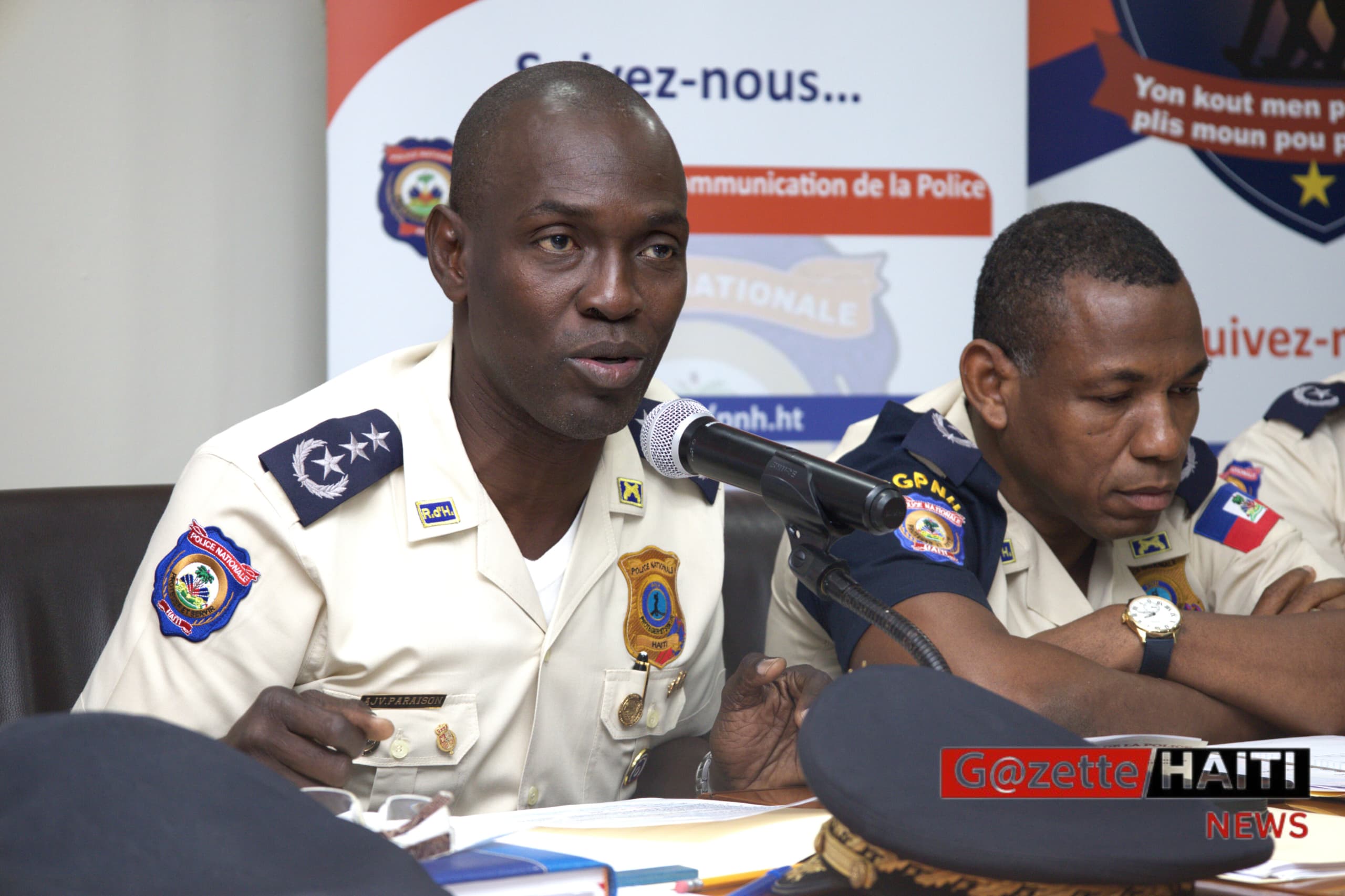 Vladimir Paraison DG ai de la PNH