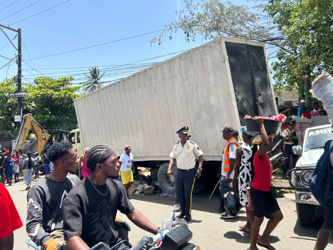 2 marchandes tuées dans un accident à Petion-Ville au « marché Telele »