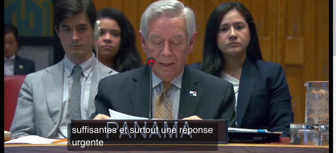 Le représentant permanent du Panama auprès des Nations Unies, Eloy Alfaro de Alba