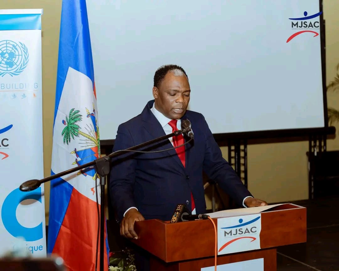 Le Ministre de la Jeunesse des Sports et de l’Action Civique, Dumas Pythagore