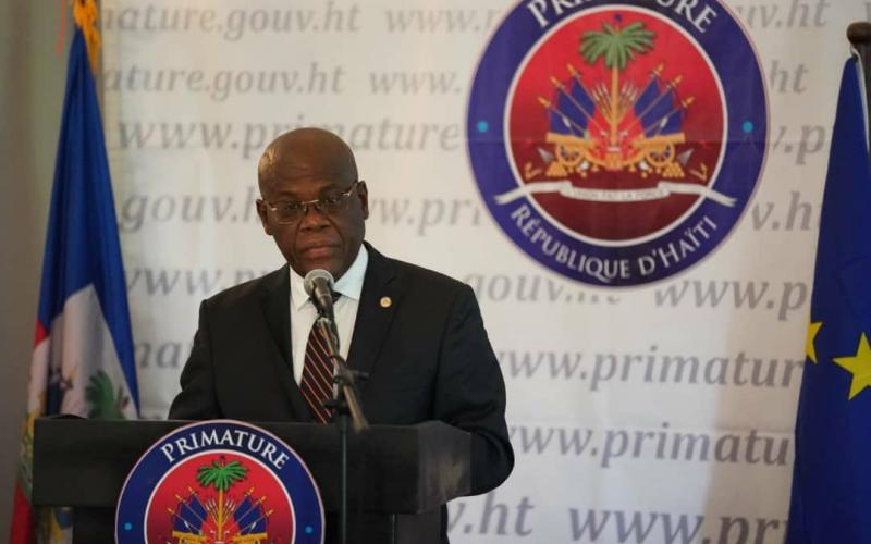 Le Premier Ministre Joseph JOUTHE 
