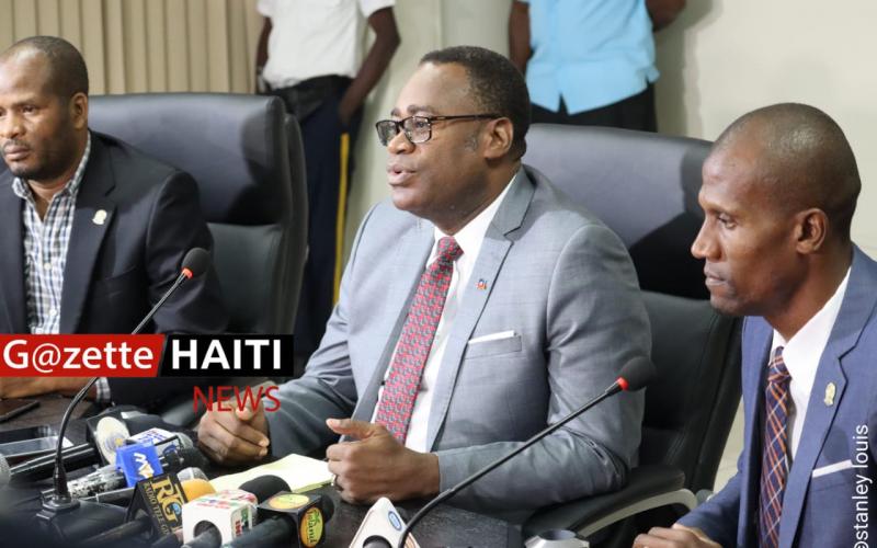 Bertho Dorcé, ministre de la justice 