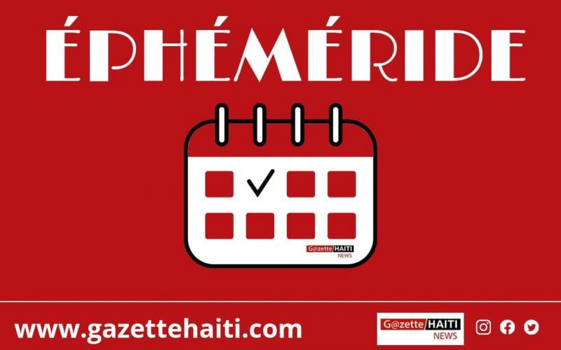 Ephemeride du jour 