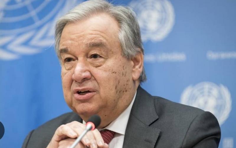 Antonio Guterres, Sec Général de l'ONU