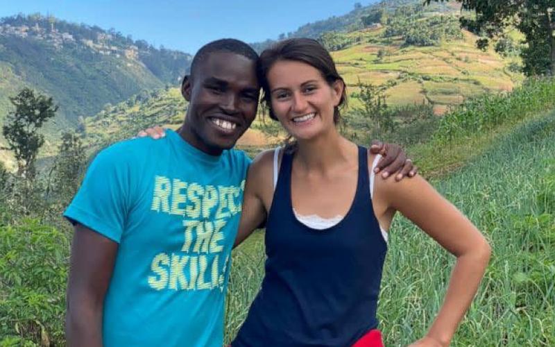 Alix Dorsainvil et son mari 
