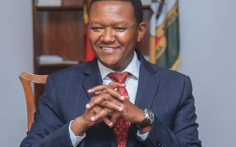 Afred Mutua ex ministre Kéniaan 