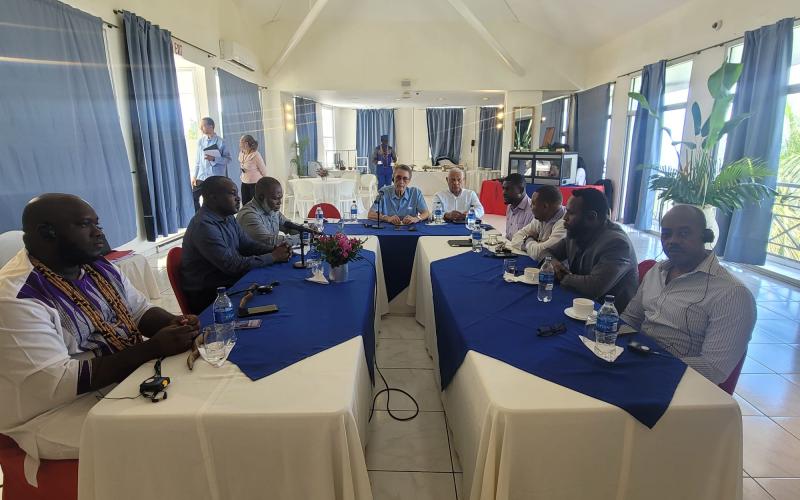 Le GSC rencontre la Caricom