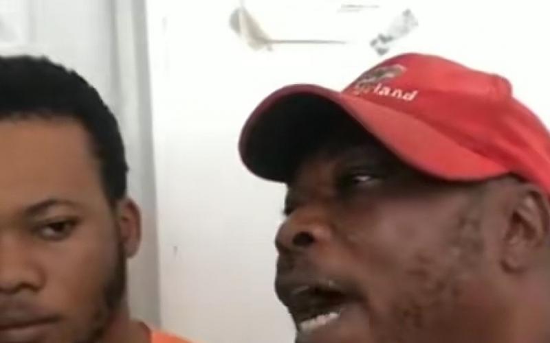 Le frère et le père du chef de gang Boutba 