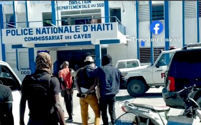 Arab arrêté aux Cayes 