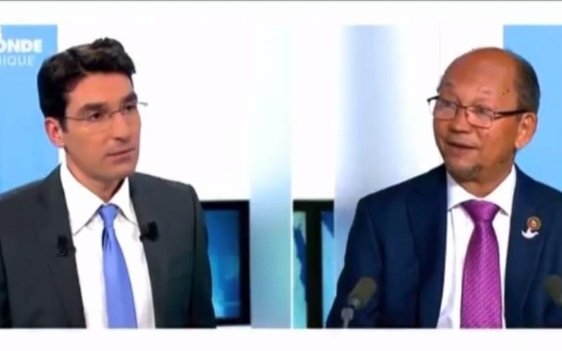 Leslie Voltaire, Président du CPT à TV5Monde 