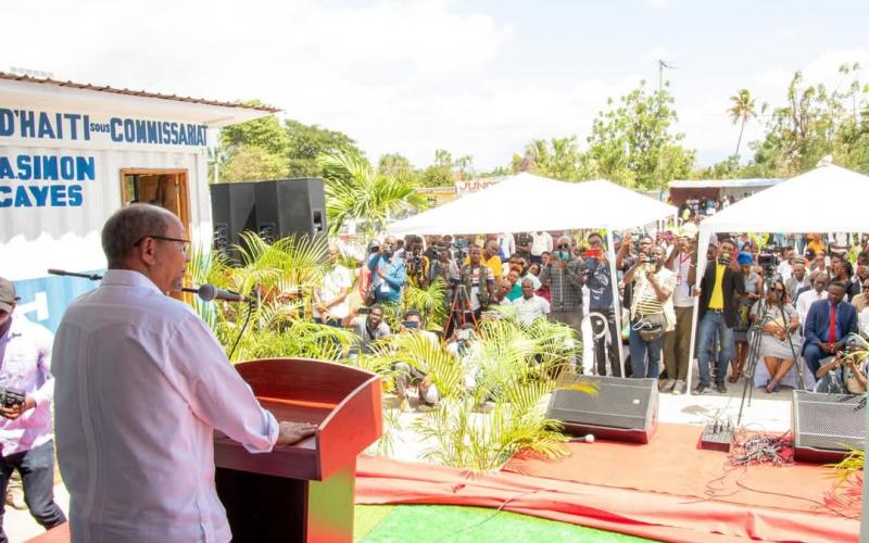 Inauguration de l'aéroport international des Cayes 