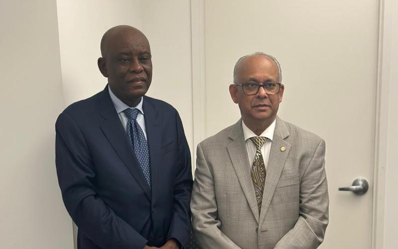Pierre Espérance et Ramdin 