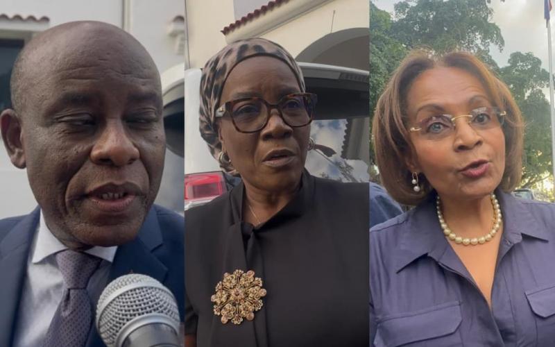 Pierre Espérance, Marjorie Michel, Marise Narcisse