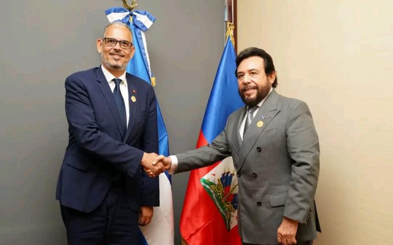 Alix Didier Fils-Aimé rencontre le Vice-Président de la République d’El Salvador 