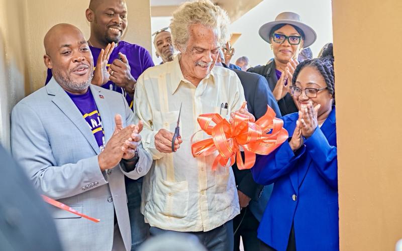 Inauguration du nouveau local du parti Fòs Chanjman Nasyonal