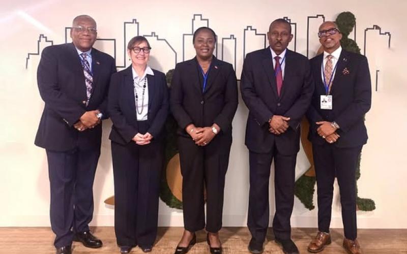 Sandra Paulemon enchaîne les rencontres à Washington