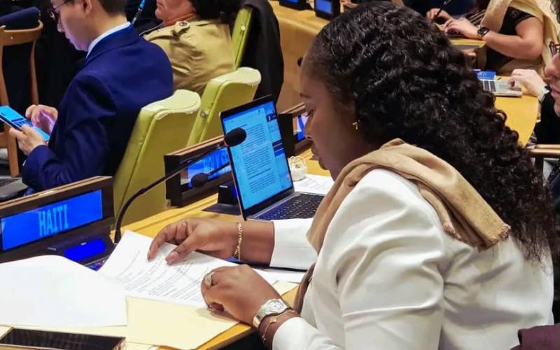  Sandra Paulemon porte le plaidoyer des pays de la CARICOM à l’ONU