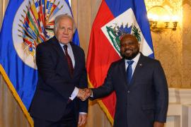 Conseil Président Smith Augustin avec Luis Almagro 