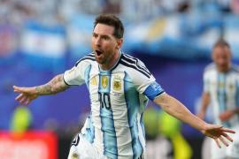 Lionel Messi signe son premier triplé en Mondial