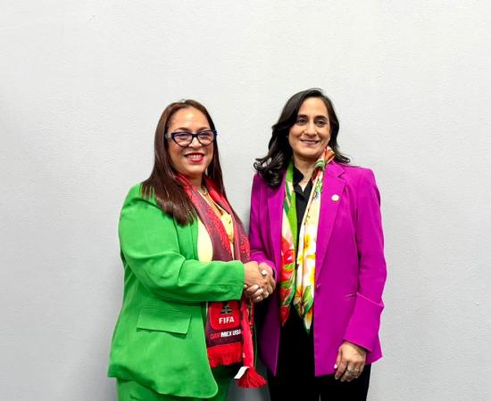 La chancelière haïtienne s’entretient avec son homologue canadienne
