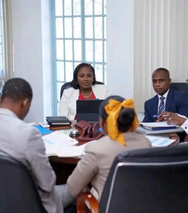 Sandra Paulemon rencontre les membres de la commission de réforme des finances publiques et de gouvernance économique 