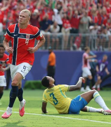 Haaland élimine le Brésil et propulse la Norvège en 1/4 de finale du Mondial